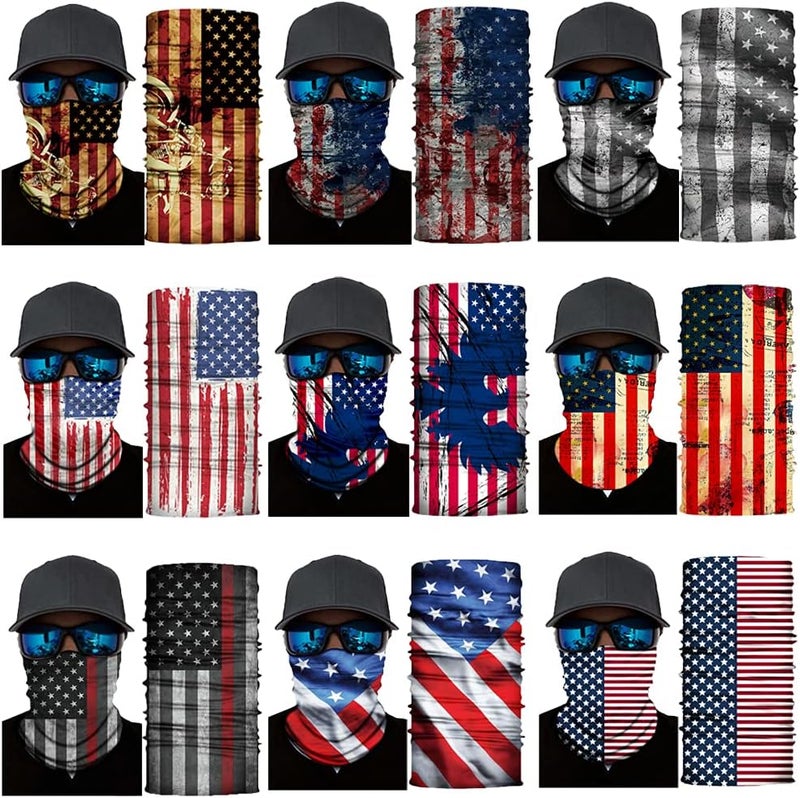 SIDAZON Neck Gaiter Mask,UV Protection Bandana Gator Face Cover Covering Mask,Tube Scarf,Neck Warmer Balaclava,Headband - Image 2